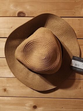 Eddie Bauer Panama Packable Straw Hat Size S/M NEW